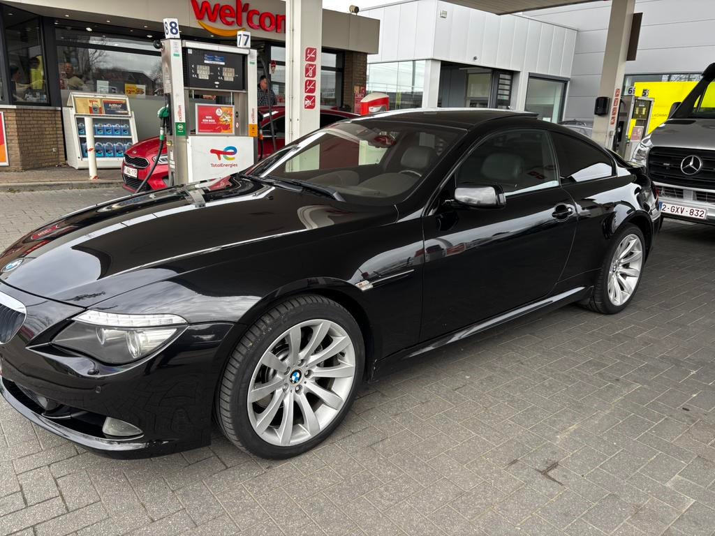 BMW 630i - Perfecte staat, Auto's, Automaat, Achterwielaandrijving, Zwart, Parkeersensor