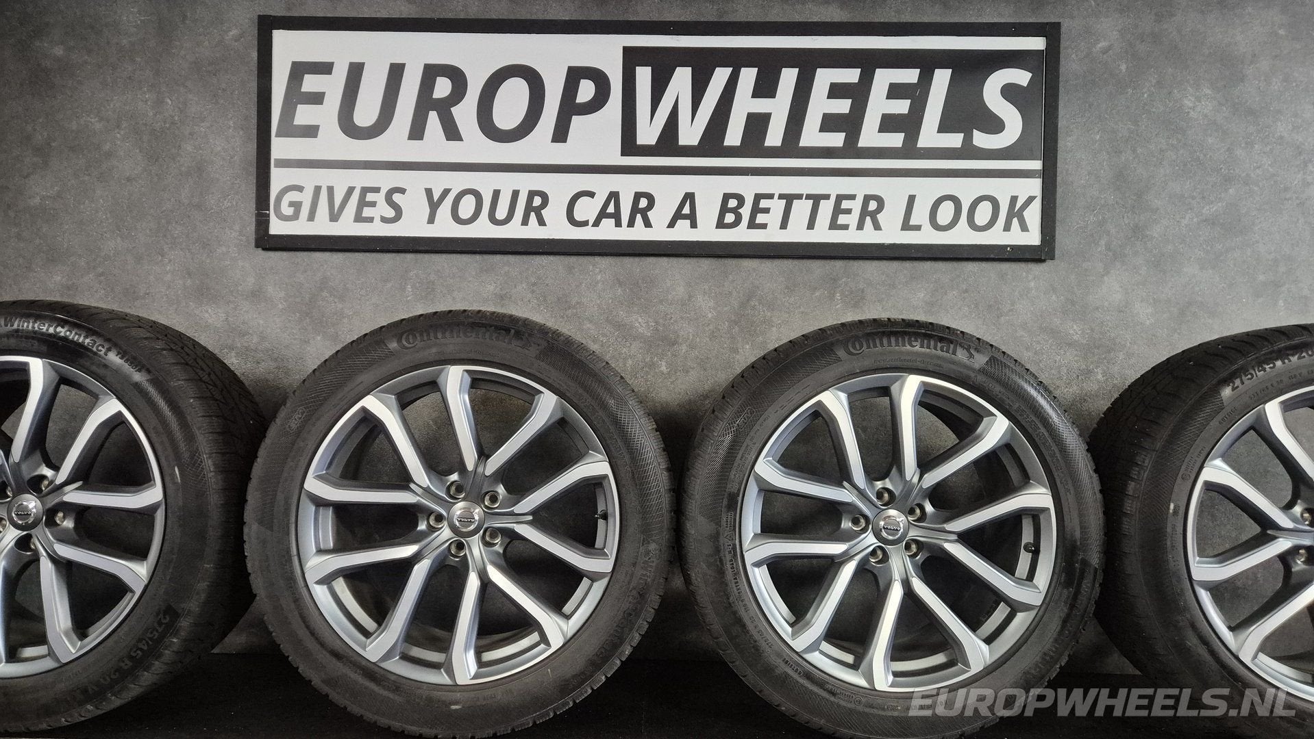 20 inch Volvo XC90 velgen Continental winterbanden, Auto-onderdelen, Gebruikt, -, 275 mm, -