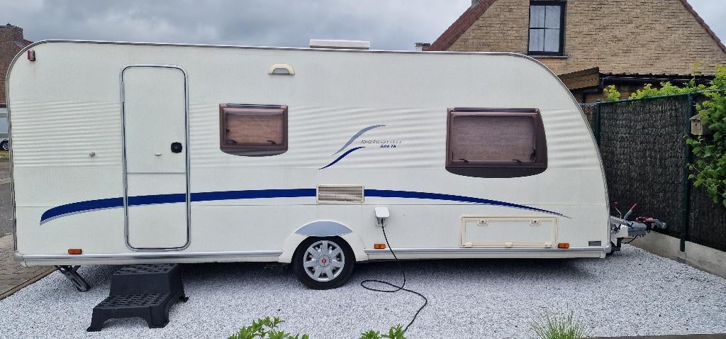 Caravan Burstner Belcanto 500 tk 2006 met stabelbed, Caravans en Kamperen, Caravans, Particulier, tot en met 5, 1000 - 1250 kg