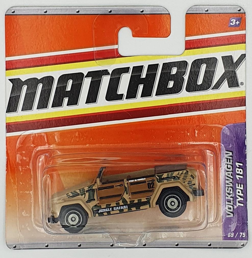 Matchbox - Volkswagen Type 181 - 1:64, 333 Continental Boulevard, El Segundo, CA 90245, United States, Service.mattel.com, Voiture
