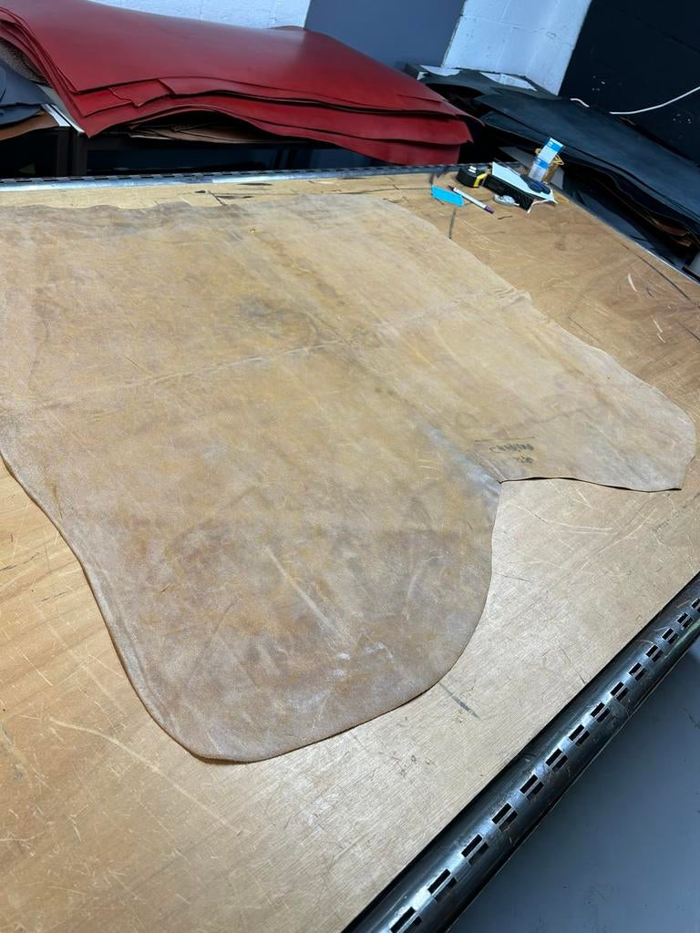Patina halve huid 1.1 mm dikte A-308, Hobby en Vrije tijd, Ophalen of Verzenden
