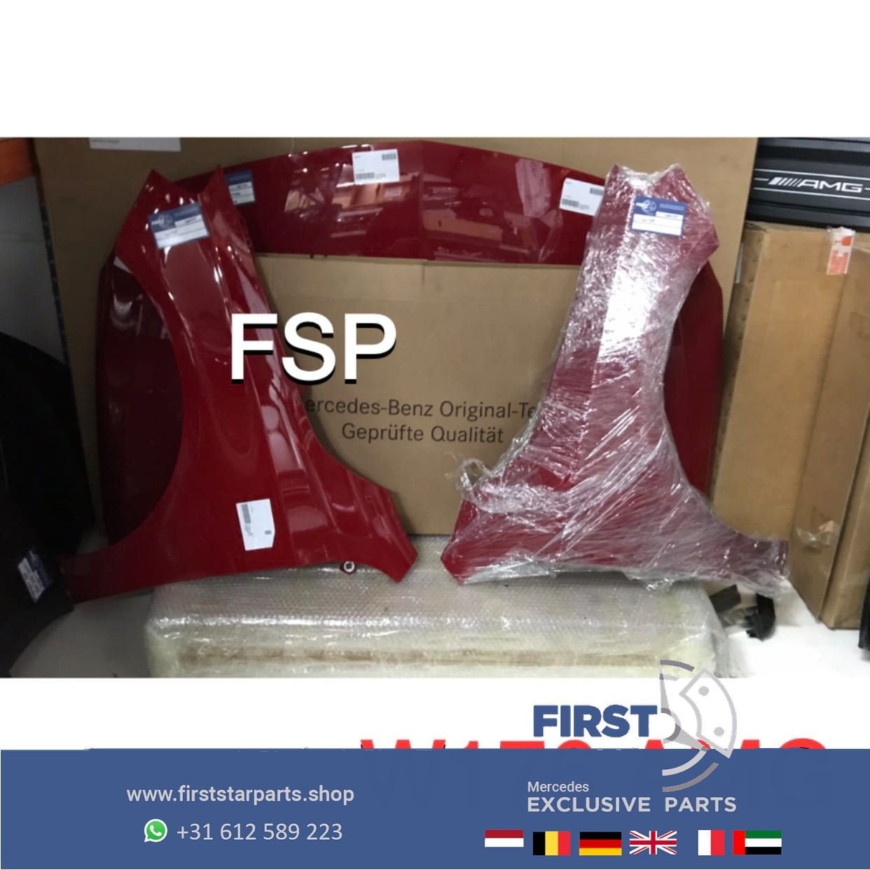 W176 Front Parts Mercedes A Class 2018 Voorkop delen origine, Autos : Pièces & Accessoires, -, Utilisé, -, -