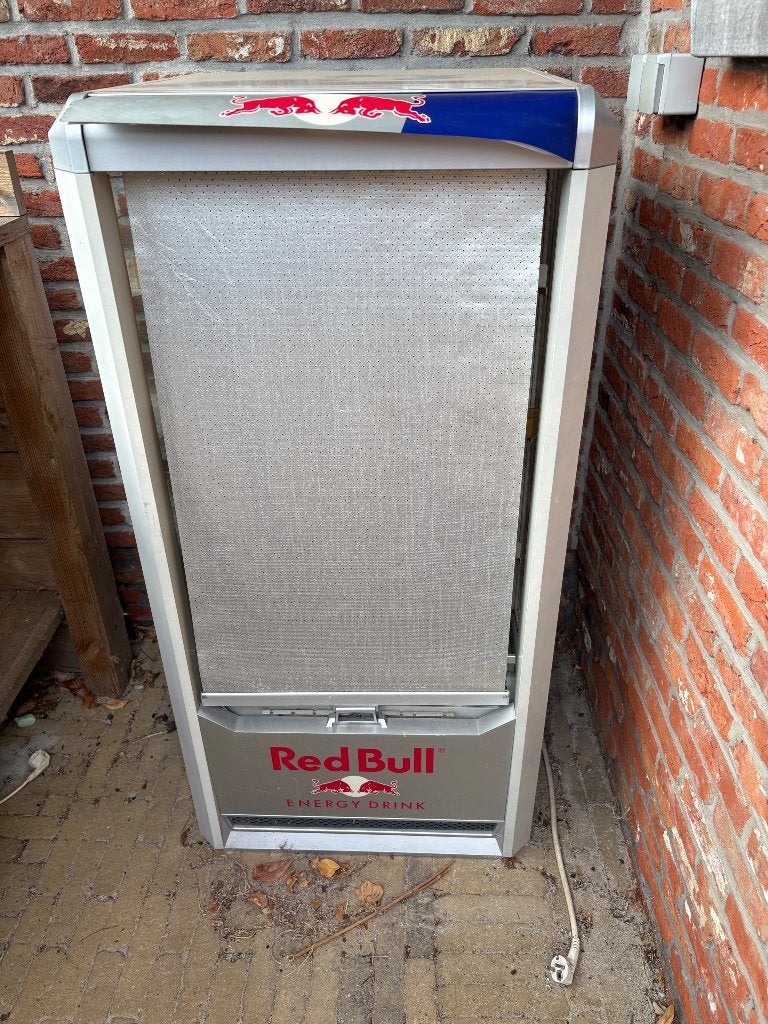 Grote redbull ijskast, Elektronische apparatuur, Ophalen, 120 tot 140 cm, 45 tot 60 cm, Zonder vriesvak