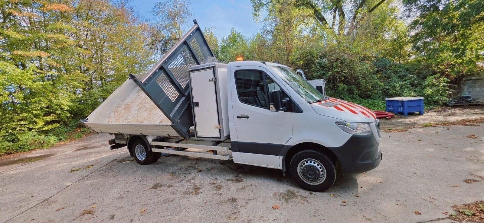 Mercedes Speinter 516 3x kipper rijbiwijs B als niuw, Auto's, Automaat, Euro 6, Particulier, Onderhoudsboekje