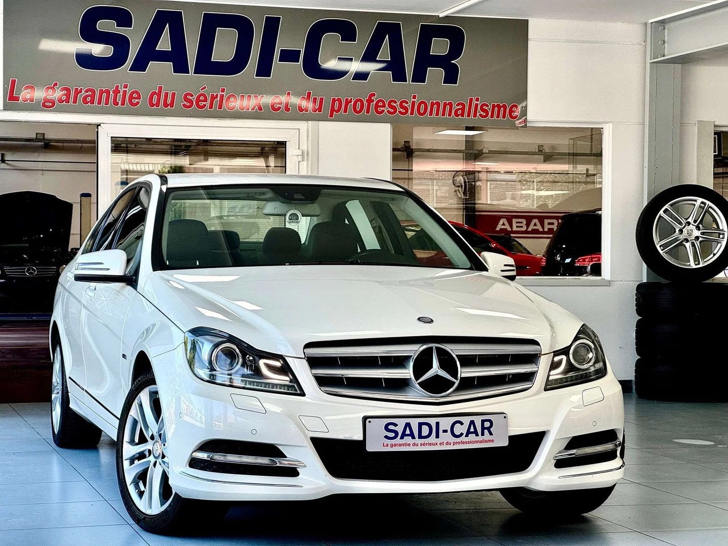 Mercedes-Benz C-CLASS 200 CDI 136cv BE AVANTGARDE (bj 2012), Auto's, Lichtsensor, Gebruikt, 4 cilinders, 136 pk