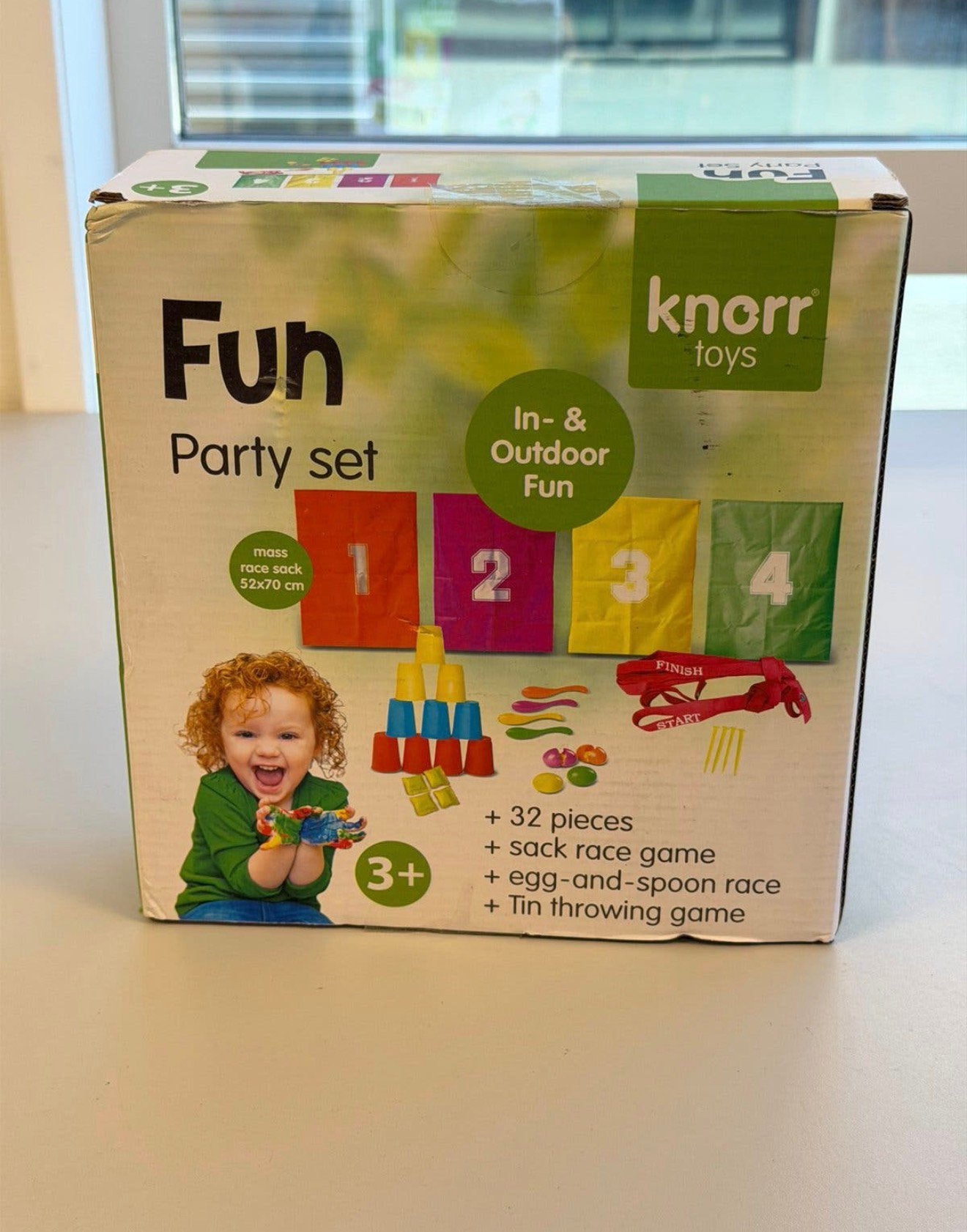 Knorr Toys Fun Party Set New Outdoor Sack Race Game, Enlèvement ou Envoi, Neuf