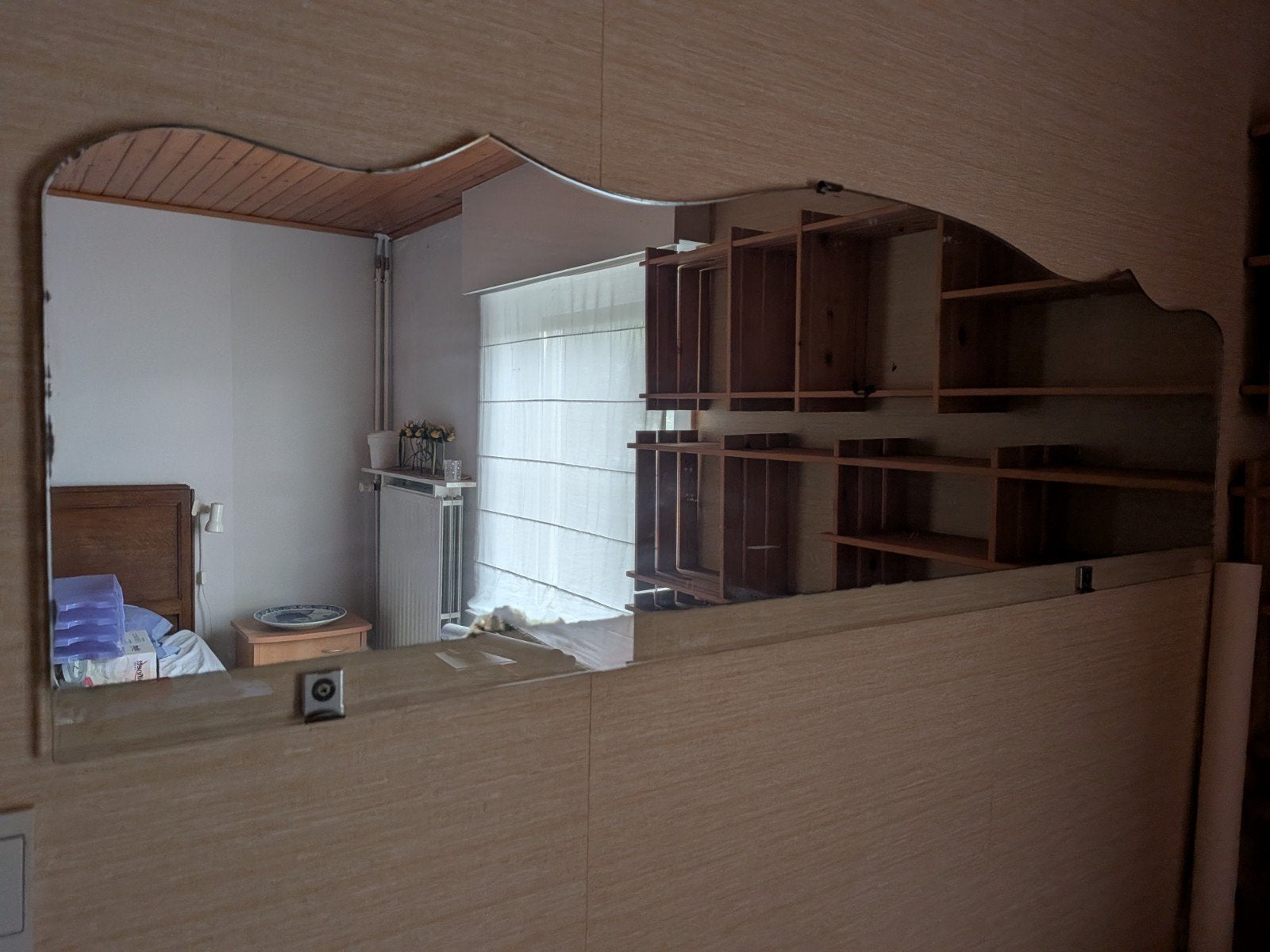 miroir vintage, Enlèvement