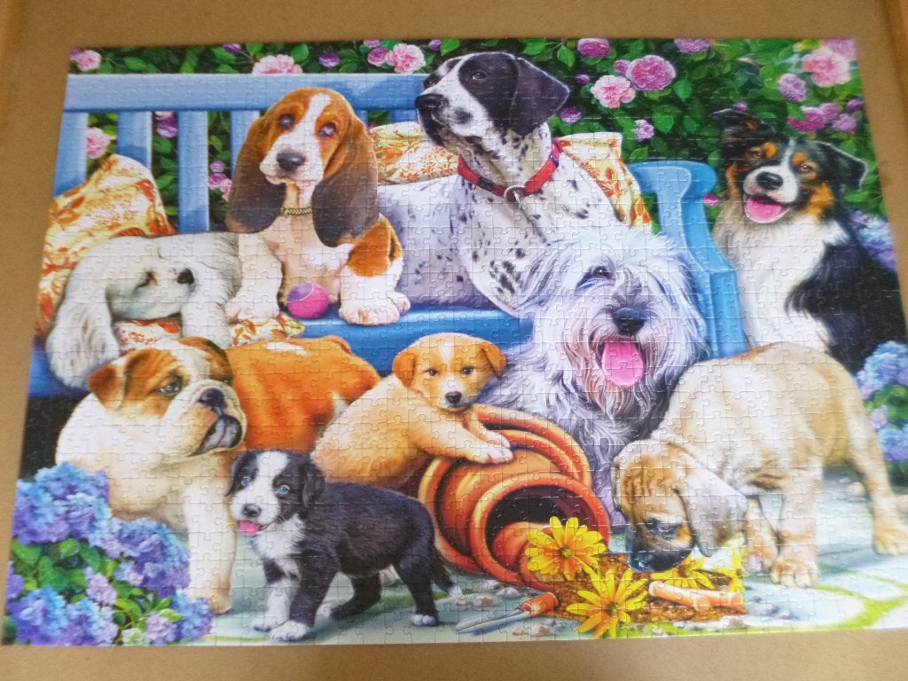 Puzzel 1000 stukjes, Hobby en Vrije tijd, Denksport en Puzzels, Ophalen of Verzenden, Zo goed als nieuw