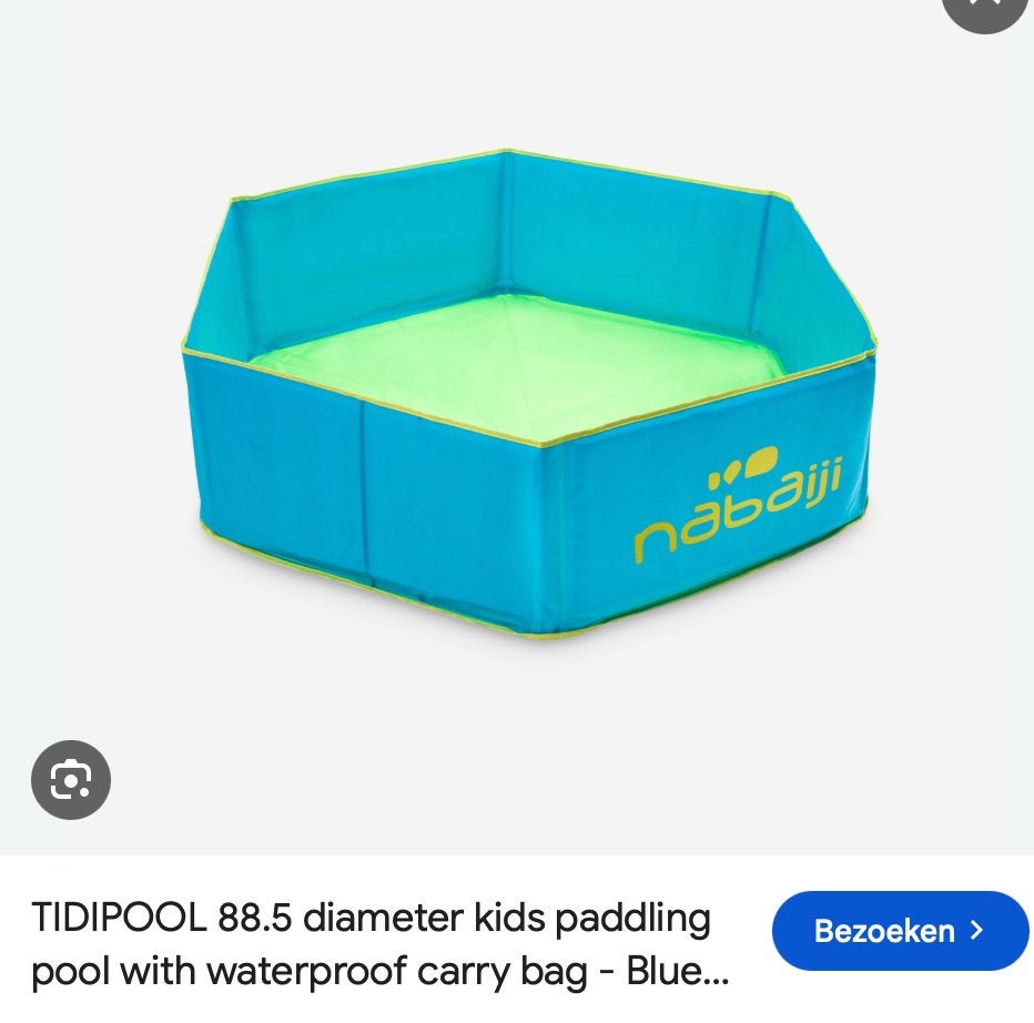 baby zwembadje Decatlon Nabaiji, Enlèvement