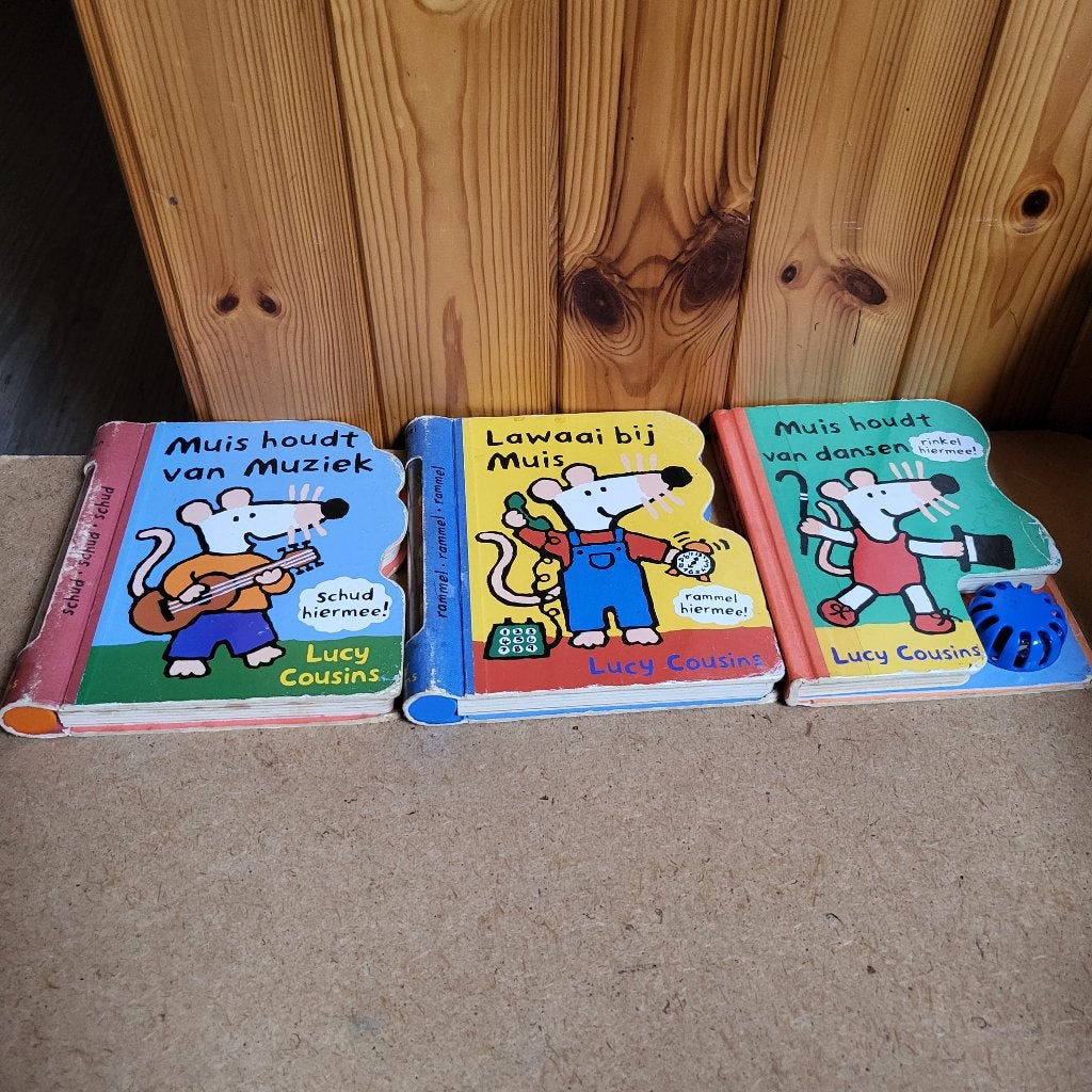 Kinderboeken: Muis ( 3 stuks), Ophalen of Verzenden, Gelezen