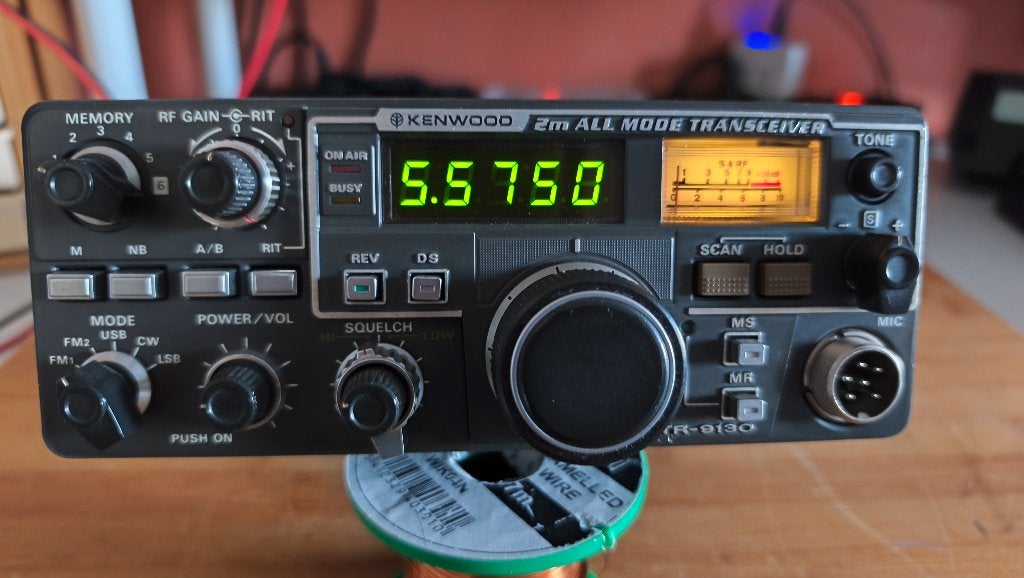 All mode 2m transceiver Kenwood TR9130, Telecommunicatie, Ophalen, Gebruikt, Zender en Ontvanger