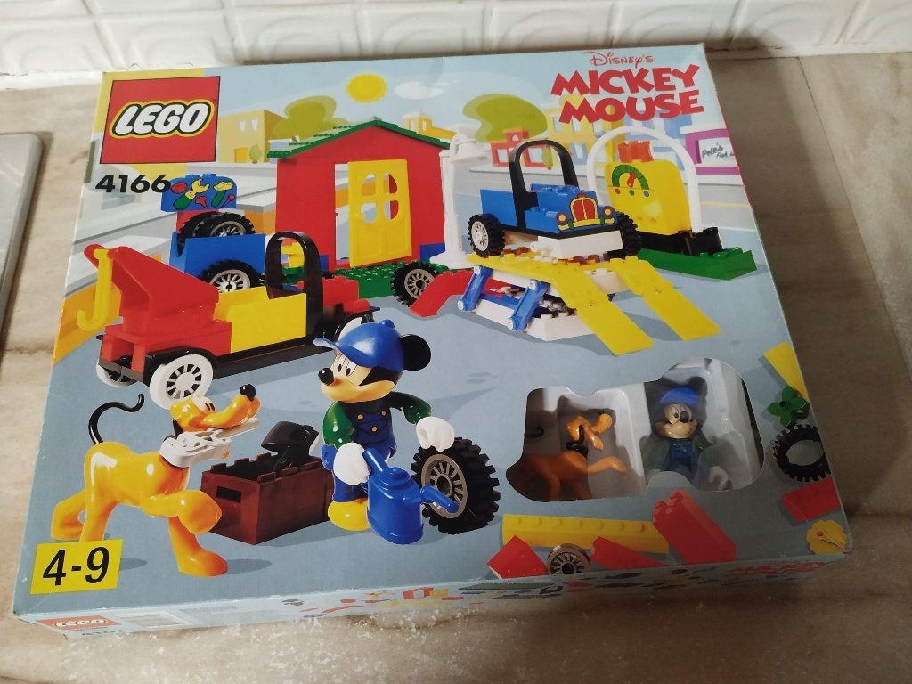 lego Mickey Mouse garage nr 4166, Ophalen of Verzenden, Lego