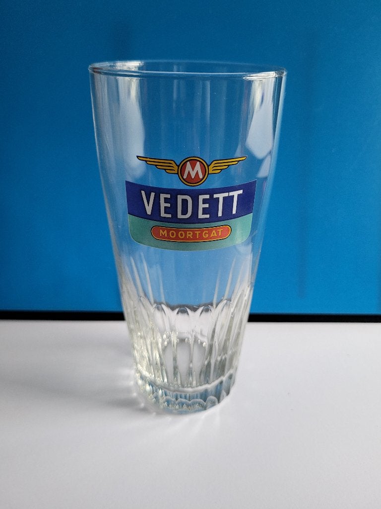 verre à bière vedett moortgat, Enlèvement ou Envoi, Comme neuf, Verre ou Verres, Autres marques