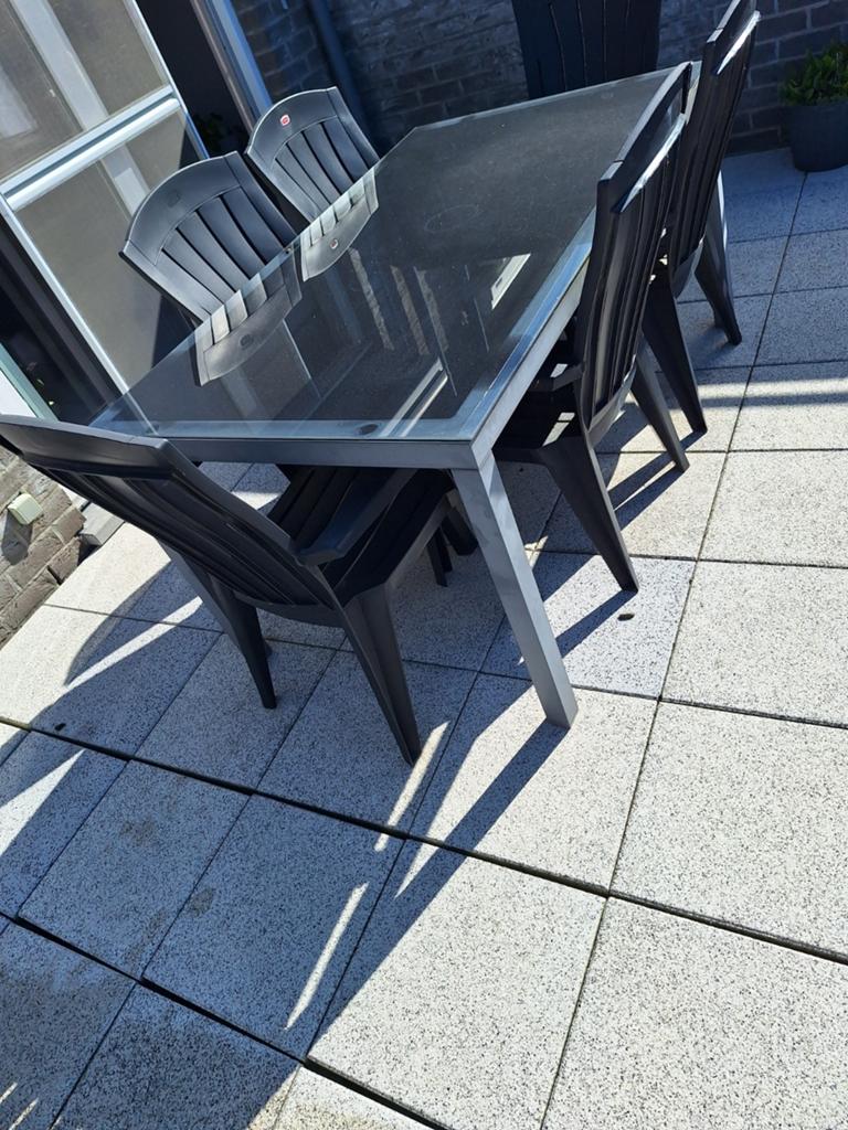 Tuintafel, Tuin en Terras, Ophalen, Aluminium