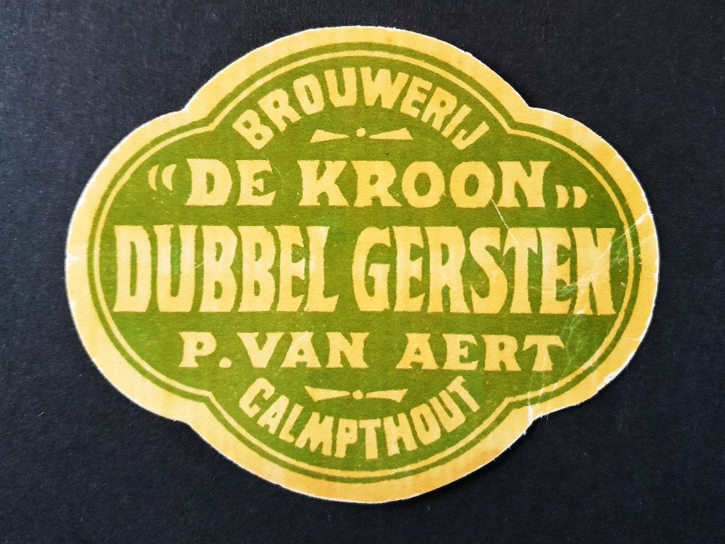 Etiquette. Brasserie Cassimon. Calmpthout. Van Aert., Envoi, Utilisé, Autres types, Autres marques