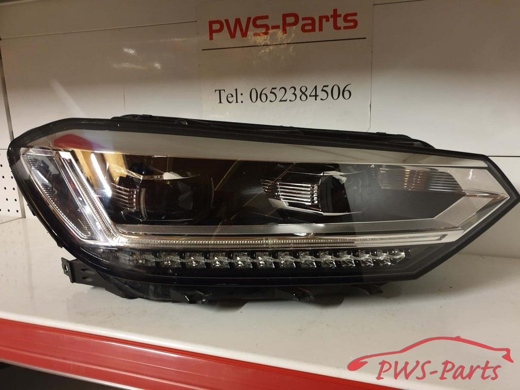 VOLKSWAGEN TOURAN 5T 5TA VOL LED KOPLAMP RECHTS ORIGINEEL, Gebruikt, -, Volkswagen, -