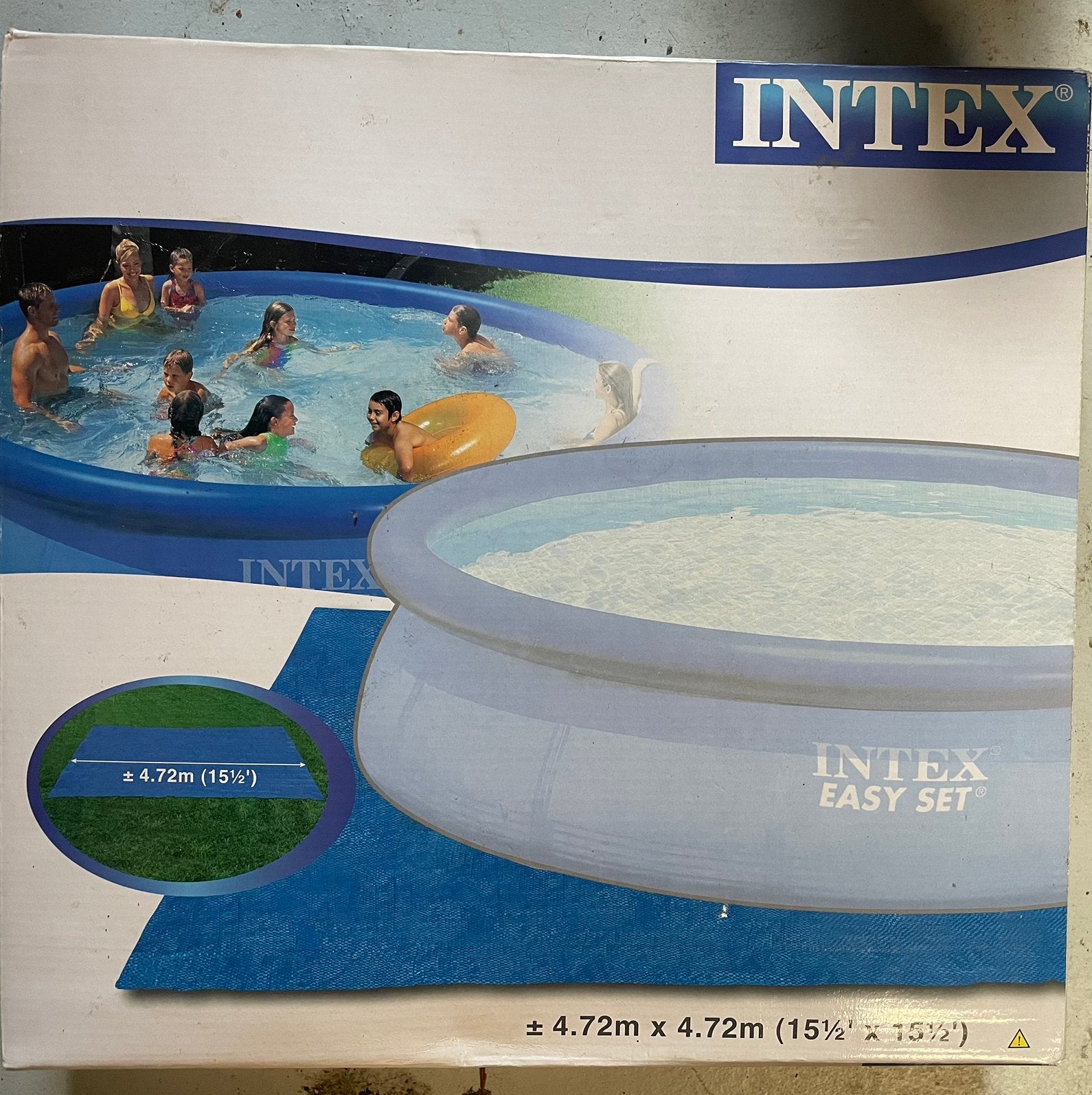 Te koop Intex zwembadbeschermingsmat, Ophalen, Nieuw, Grondzeil