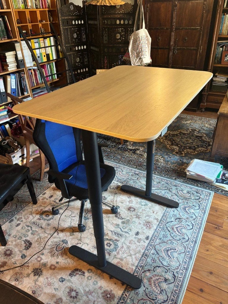 Bureau debout IKEA, Maison & Meubles, Bureau debout, Métal, Comme neuf, Enlèvement