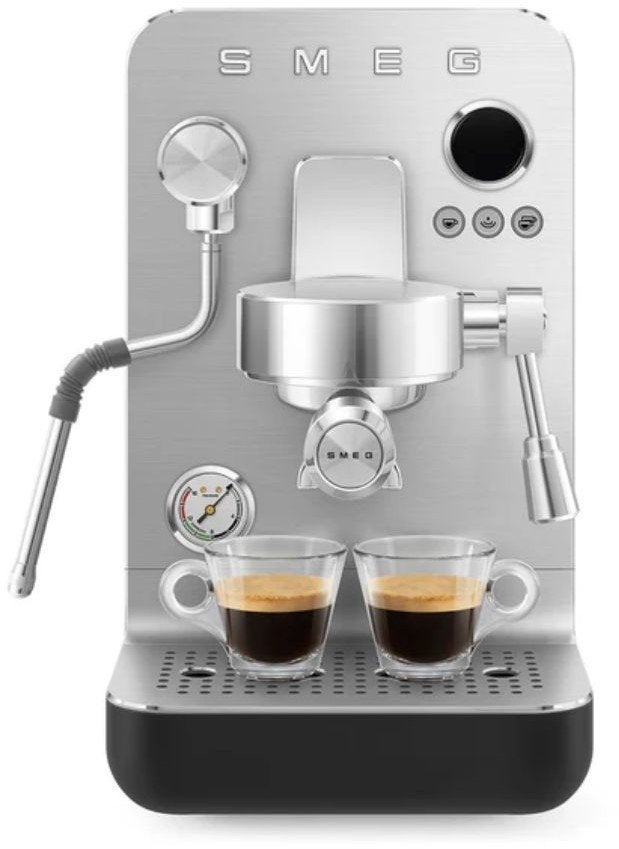 Smeg Mini Pro Barista Set (Espressomachine + Molen) - NIEUW, Ophalen, Espresso apparaat, Nieuw, Koffiebonen