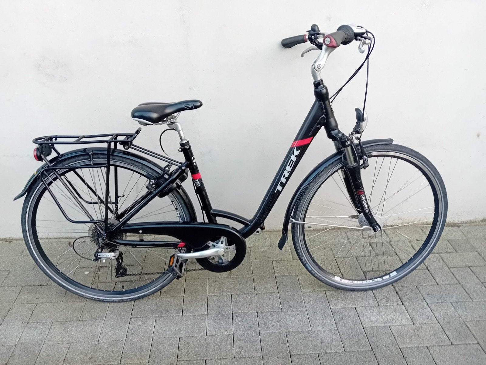 Meisjesfiets Trek T80 28inch 7speed maat45 NIEUWPRIJS 579€🚴, Ophalen, Gebruikt, Velgrem, Oxford Sparta Batavus Norta gazelle Granville Sparta cube trek