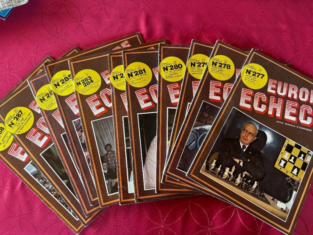 Europe Echecs 1982, Livres, Enlèvement, Comme neuf, Sport cérébral