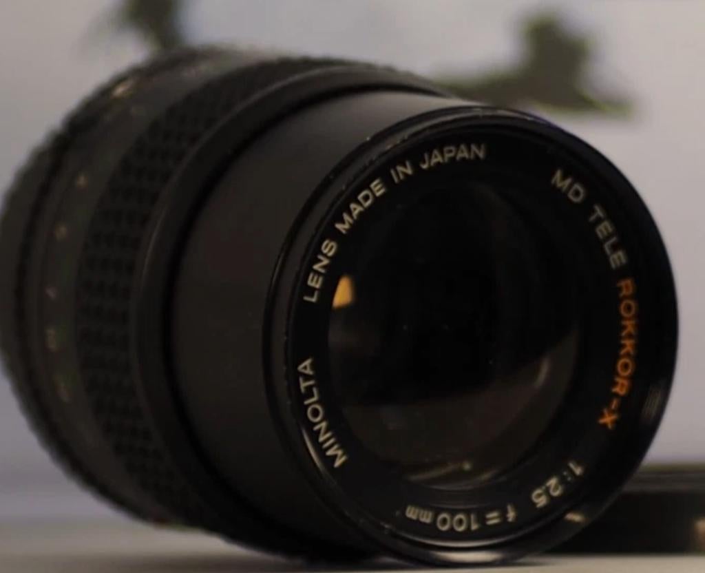 Minolta MD 100 mm 2.5, Enlèvement ou Envoi, Utilisé, Téléobjectif