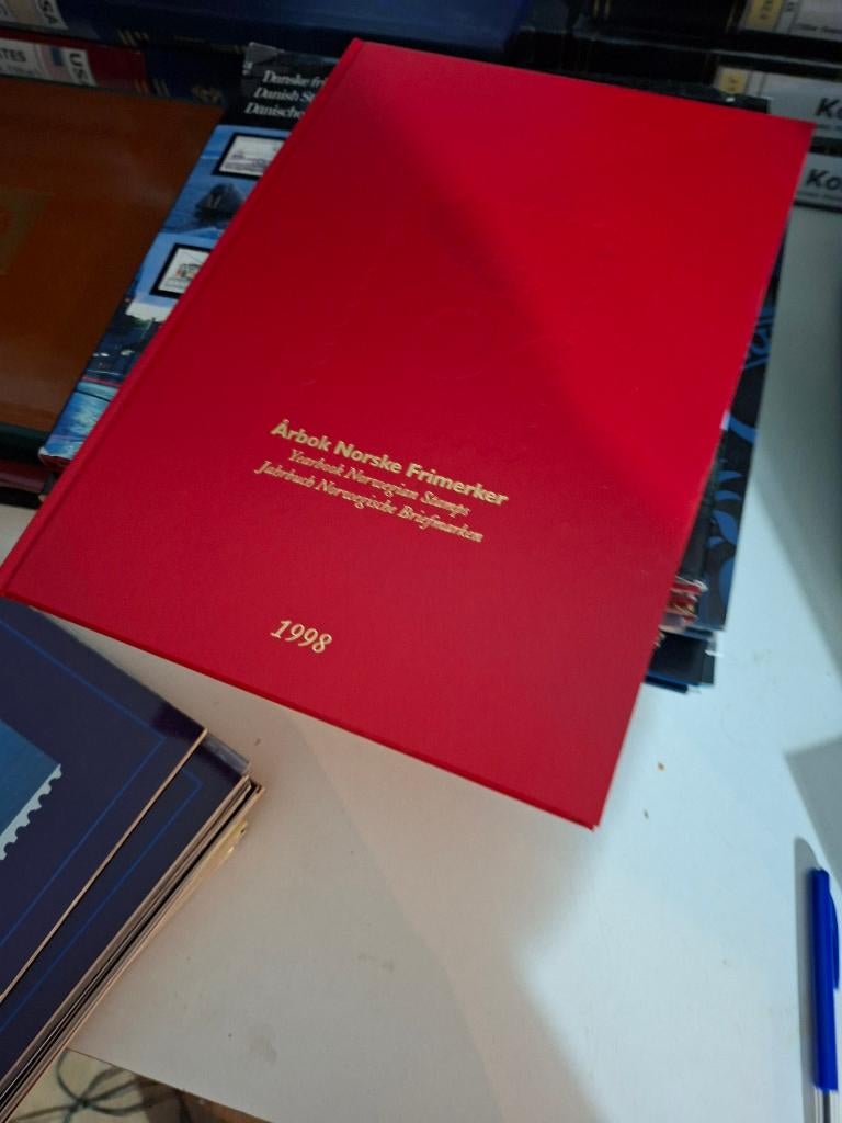 Luxe Jaarboek Noorse Postzegels 1998, Postzegels en Munten, Postzegels | Europa | Scandinavië, Postfris, Noorwegen, Ophalen
