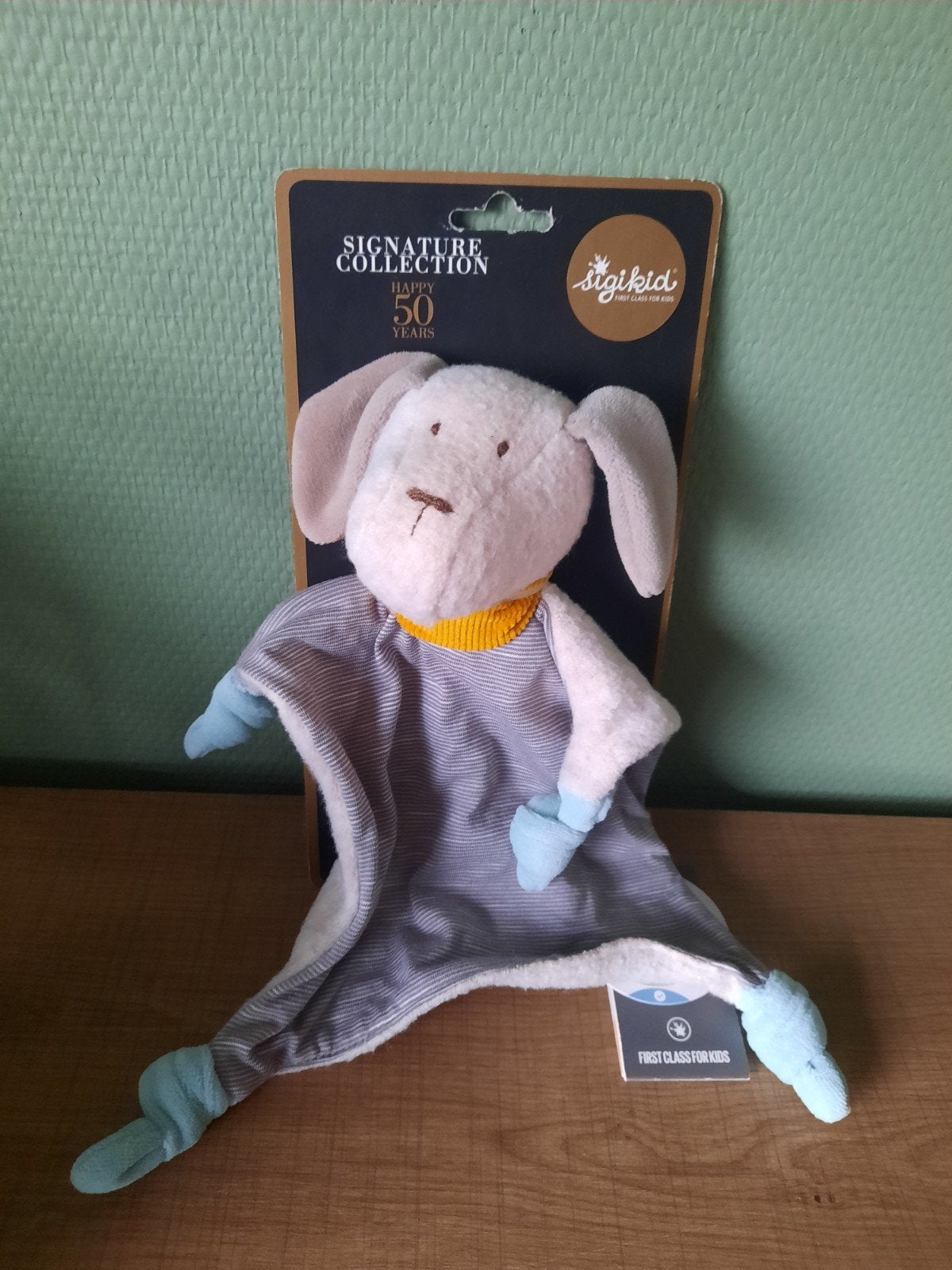 Knuffeldoekje hond sigikid, Ophalen of Verzenden, Hond, Wasbaar, Sigikid