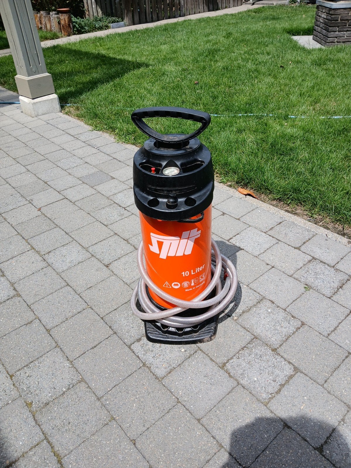 Spit drukvat voor slijpen/boren., Doe-het-zelf en Bouw, Reinigingsmachines, Ophalen