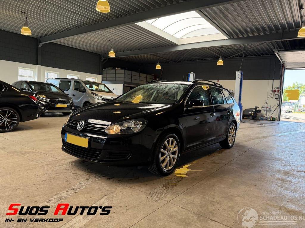 Volkswagen Golf 1.2 TSI Comfort Executive Line NAP!, Auto diversen, Ongevalwagen, Volkswagen, Handgeschakeld, Benzine, Break, Zwart