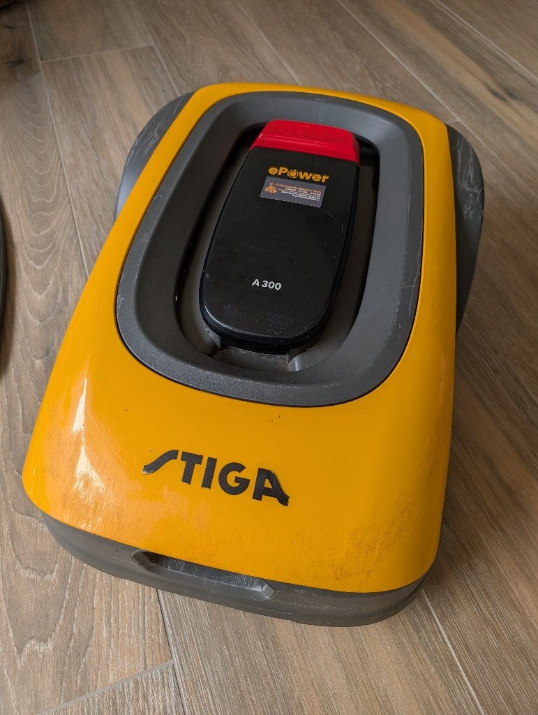 Stiga A300 (met garantie), Tuin en Terras, Ophalen, Gebruikt, Stiga, Minder dan 20 cm