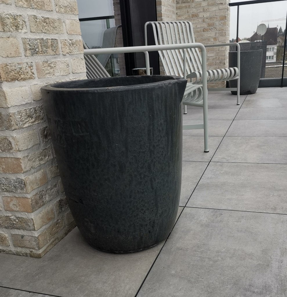 pot de fleurs, creusets, Rond, Comme neuf, 30 à 60 cm, Enlèvement