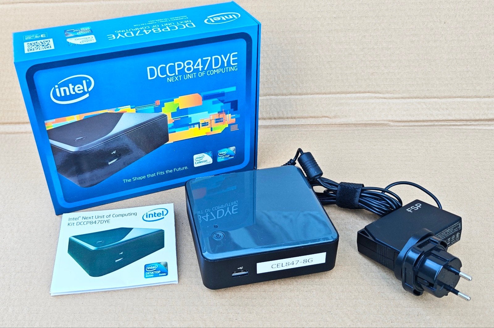 NUC DCCP847DYE 8GB RAM - 120GB SSD, Gebruikt, 8 GB, Intel, Ophalen of Verzenden