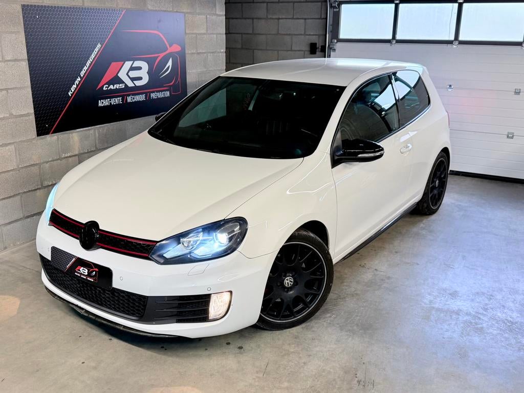 VW Golf VI GTI • DSG • 2L TSI 211PK • 183.000 Kms, Auto's, Stof, 4 cilinders, Wit, Bedrijf