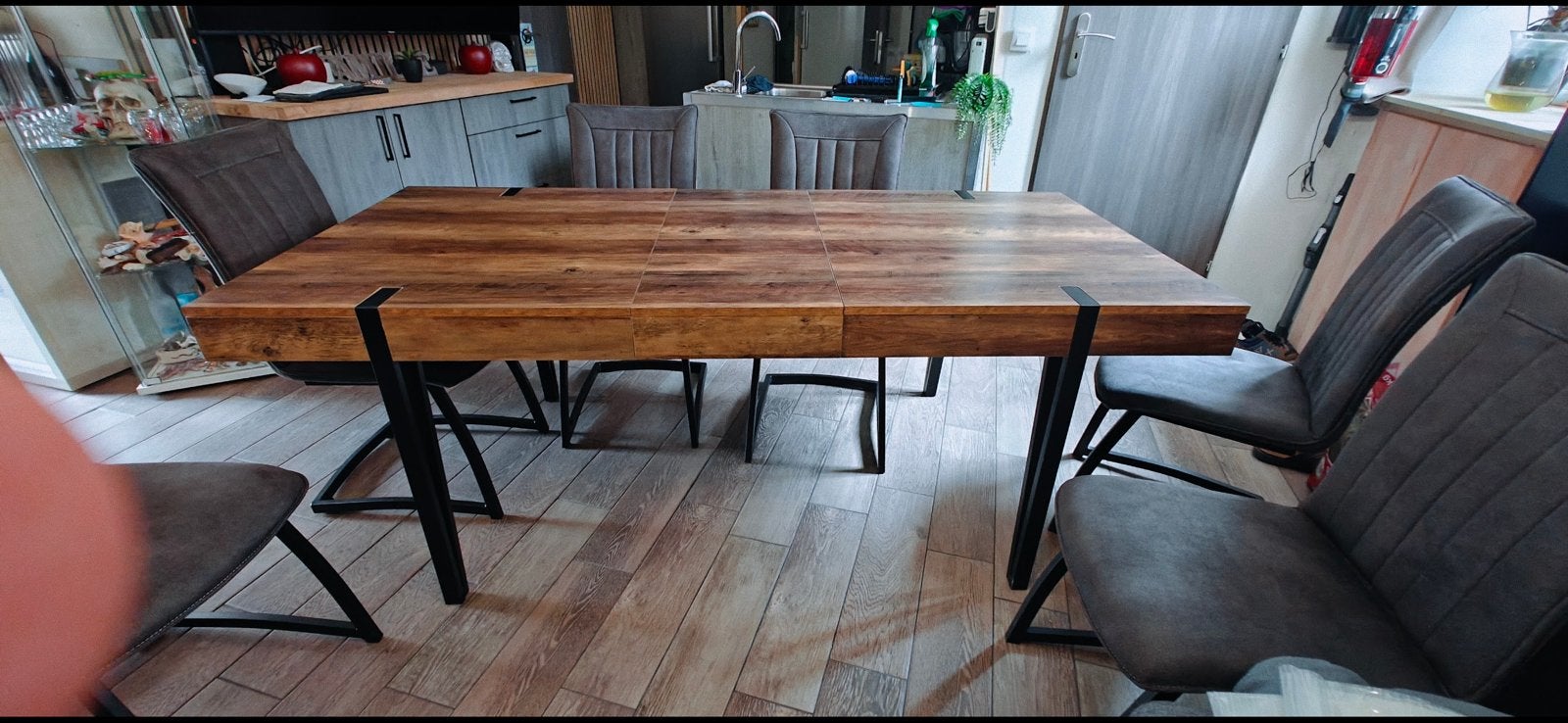 Table de salle à manger, Maison & Meubles, Enlèvement, Comme neuf
