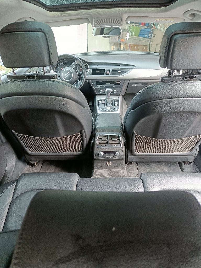 Audi A6 TDI, Auto's, Dealer onderhouden, Zwart, Zwart, Leder