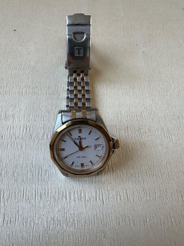 Tissot dameshorloge, Staal, Gebruikt, Staal, Polshorloge
