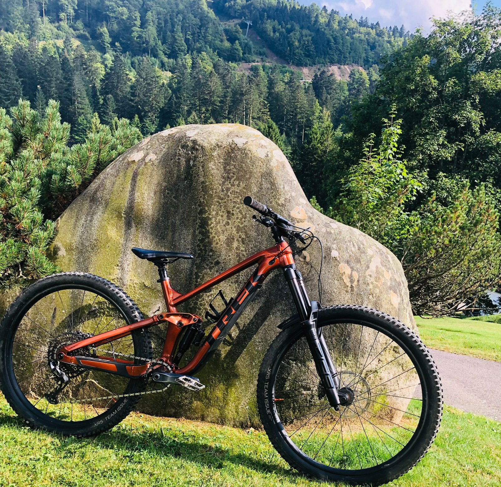 Enduro mtb trek, Fietsen en Brommers, Fietsen | Mountainbikes en ATB, Ophalen, Zo goed als nieuw, Trek