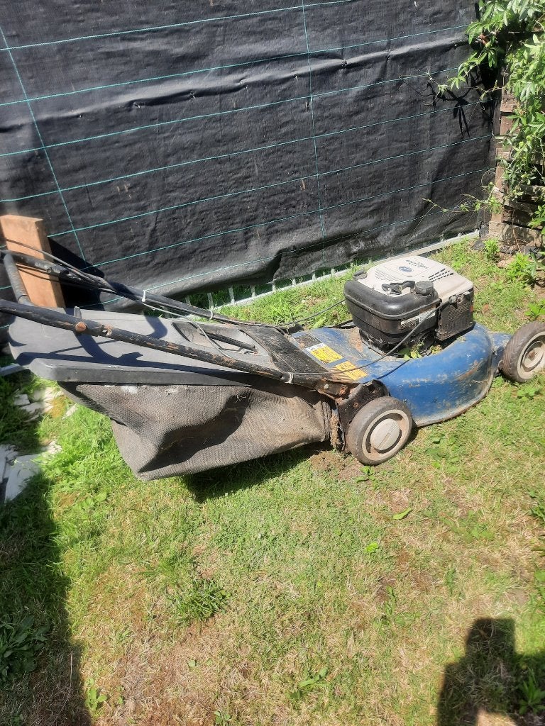 grasmaaier benzine, Tuin en Terras, Ophalen, Opvangbak
