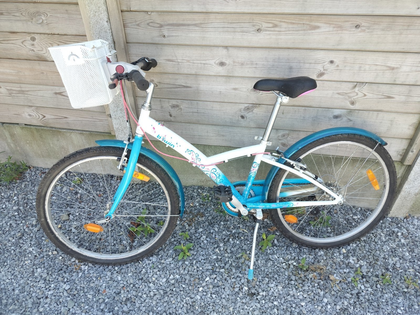 meisjes fiets, Ophalen