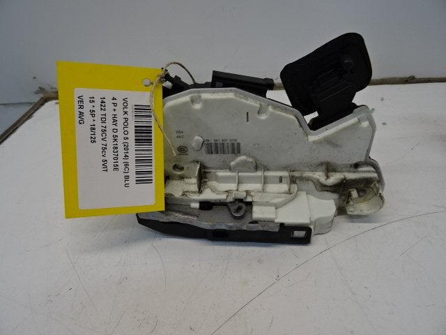 PORTIERSLOT LINKS VOOR Volkswagen Polo V (6R) (5K1837015E), Gebruikt, Voor, Volkswagen