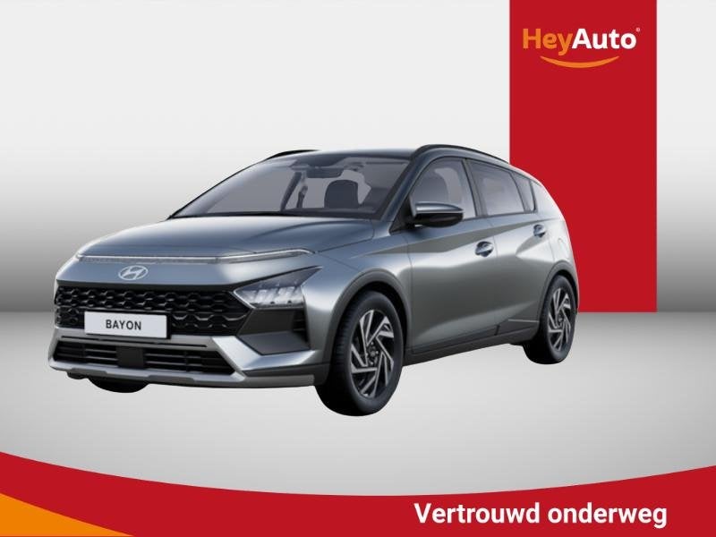 Hyundai Bayon 1.0 T-GDI 7-DCT TECHNO 998CC - 3L - 6PK, Auto's, Hyundai, Stof, Zwart, https://public.car-pass.be/vhr/078d3191-dffb-4b2d-a90d-6773779e2162