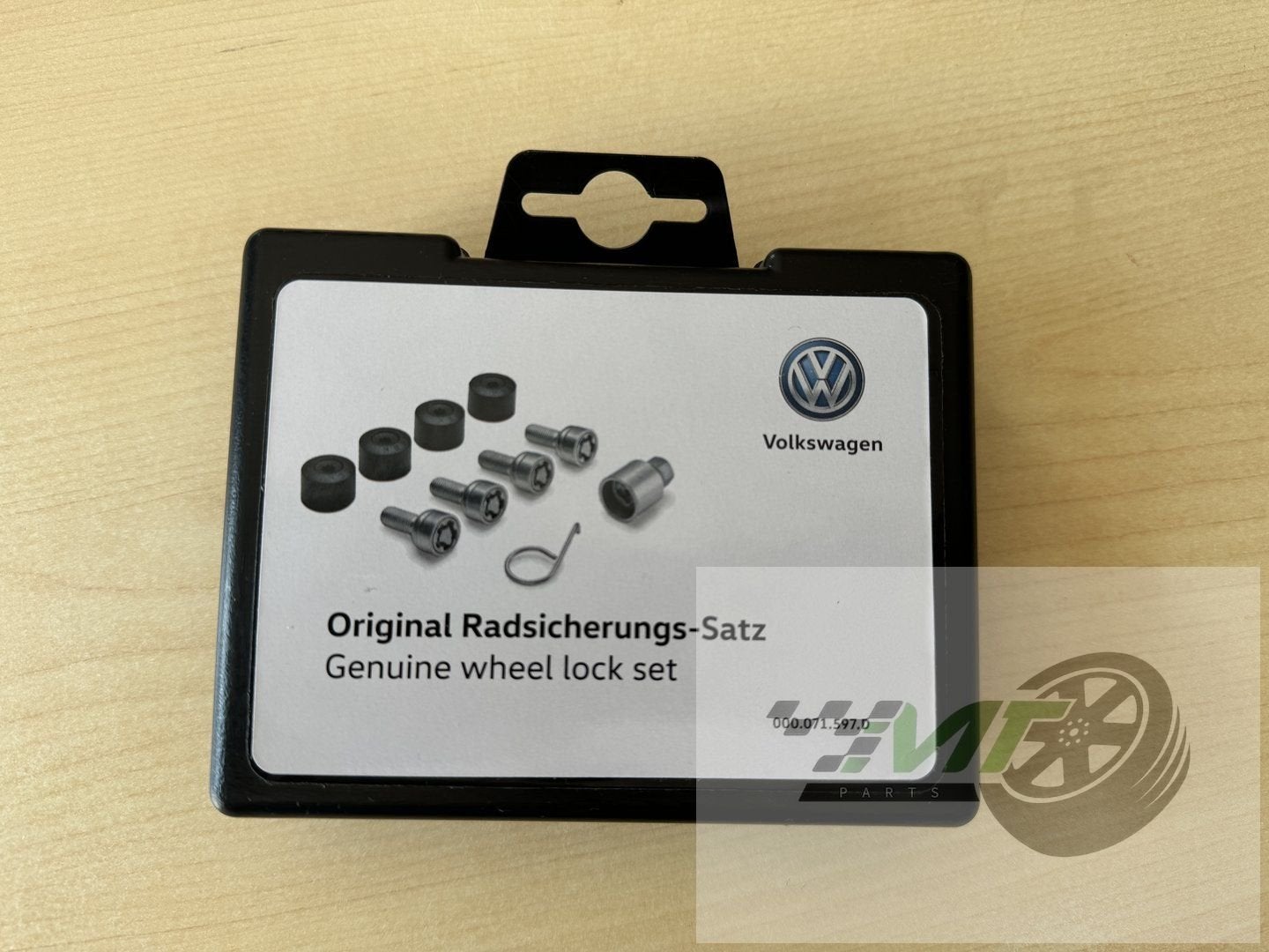 Orig Volkswagen wielslot slotbout 000.071.597.D M14 x 1.5 x, Neuf, Volkswagen, -, -