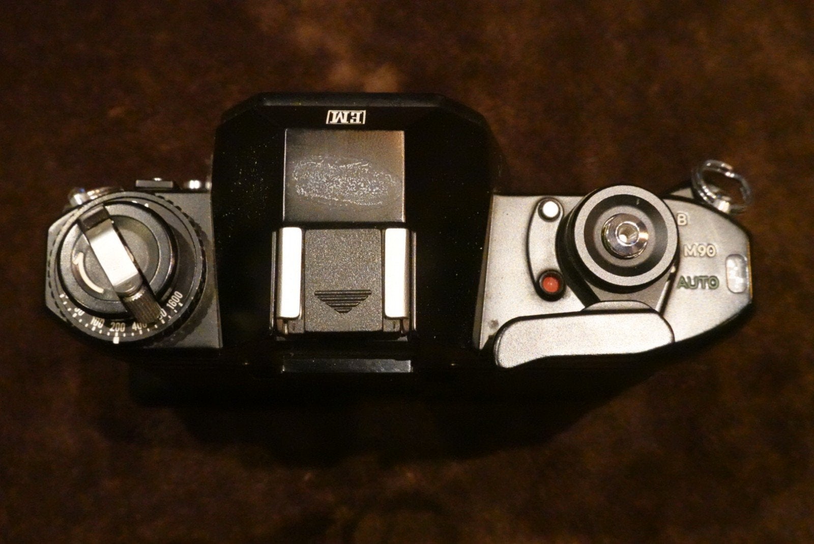 Nikon EM avec son moteur appareil photo argentique, TV, Hi-fi & Vidéo, Enlèvement ou Envoi, Utilisé, Reflex miroir, Nikon