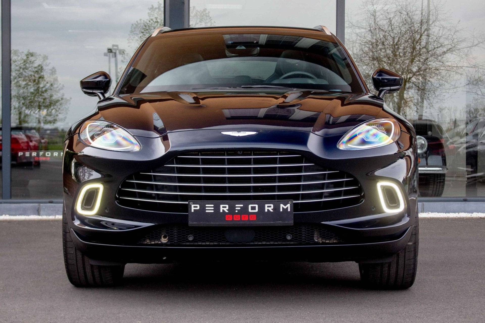 Aston Martin DBX 1 OWNER*14m ASTON WARRANTY*FULL SERVICE BOO, Auto's, Automaat, Dealer onderhouden, Gebruikt, Blauw