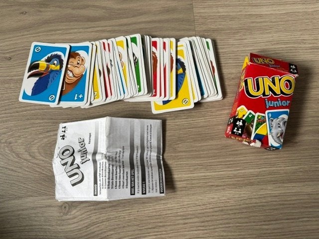 Uno Junior, Hobby en Vrije tijd, Gezelschapsspellen | Kaartspellen, Ophalen, Gebruikt