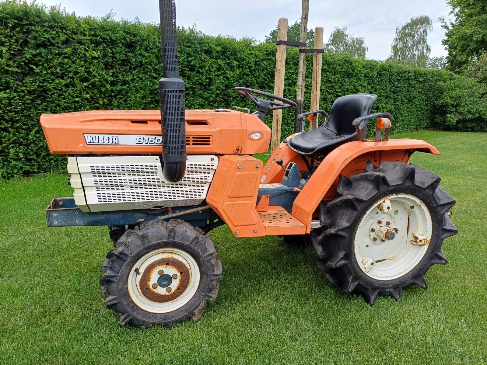 kubota b1500., Articles professionnels, Enlèvement