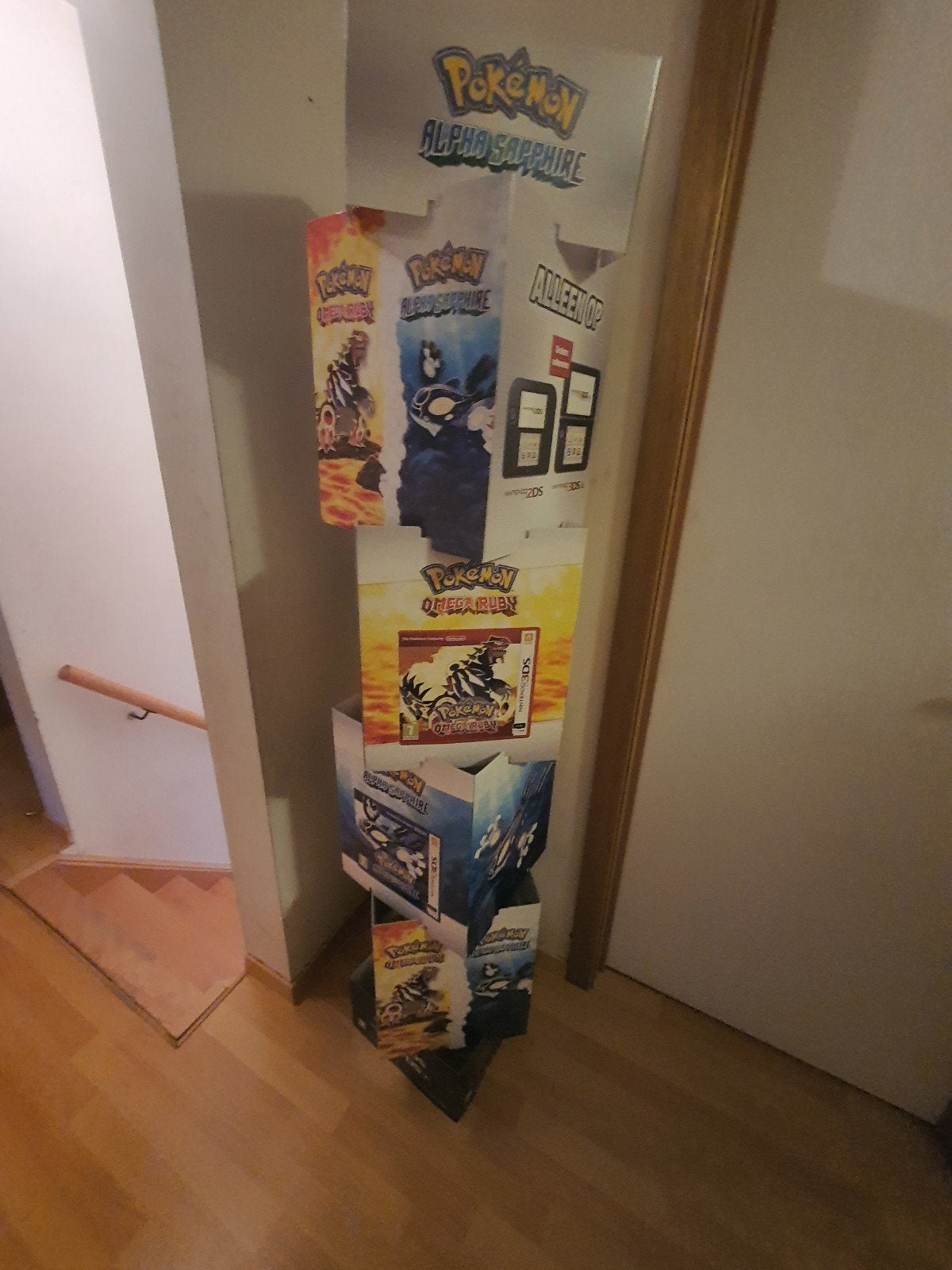 Nintendo promo display XL pokemon 2ds 3ds, Ophalen