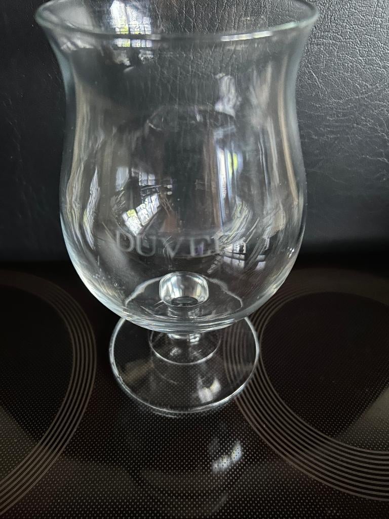 DUVEL GLAS GRIJZE OPDRUK, Enlèvement ou Envoi, Comme neuf, Verre à bière