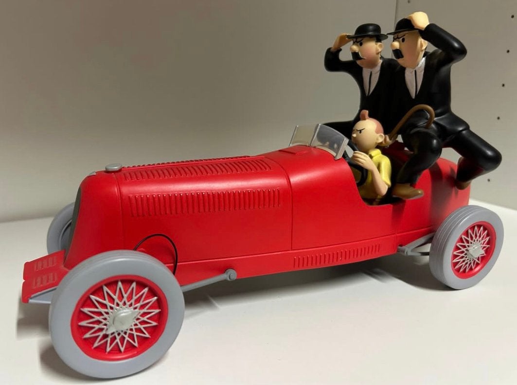 Tintin Tin-Tin Amilcar Moulinsart collectionneur de voitures, Enlèvement ou Envoi, Comme neuf